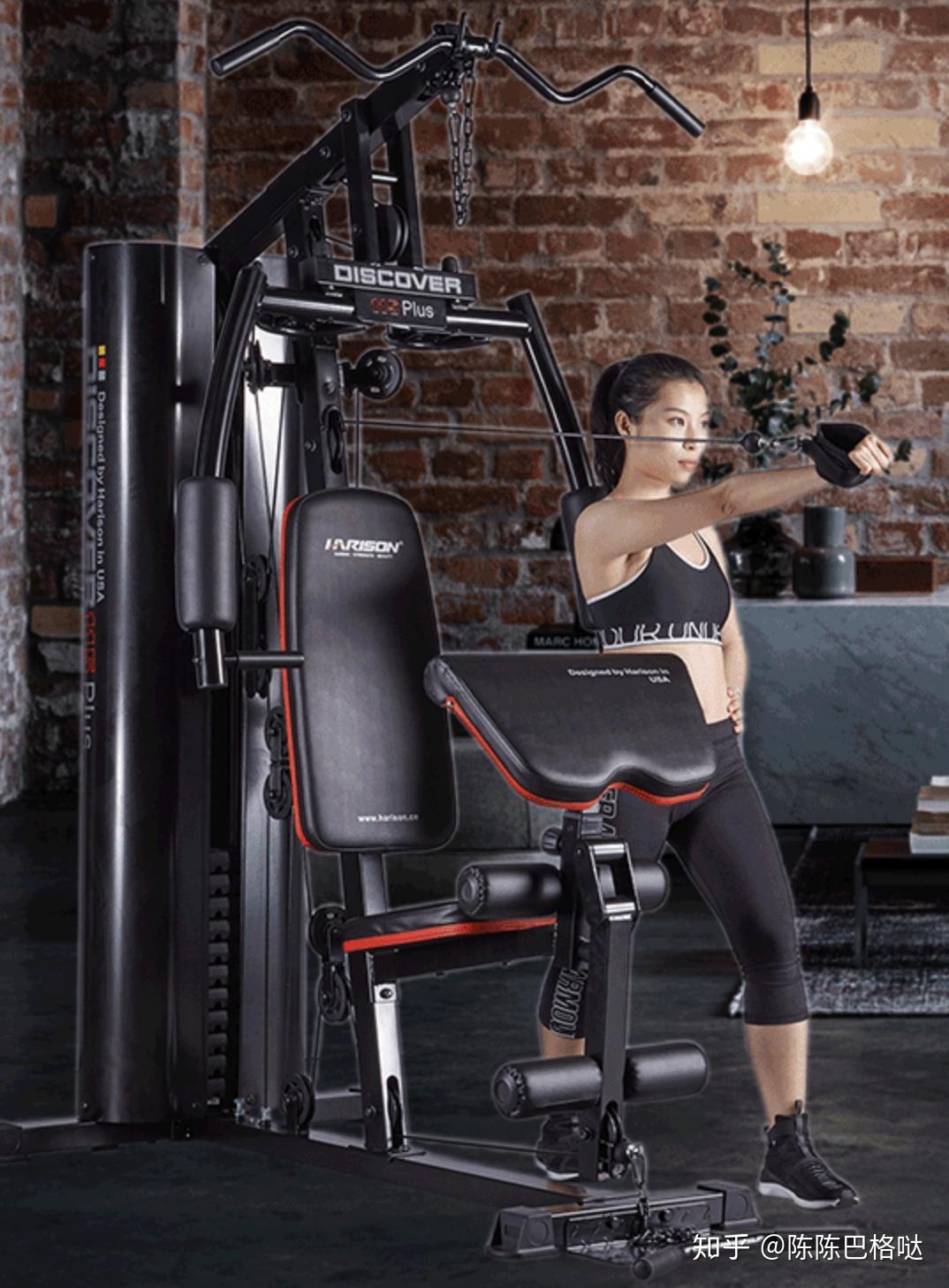 健身器材综合训练器的使用方法_综合训练器健身器_健身器材训练动作讲解