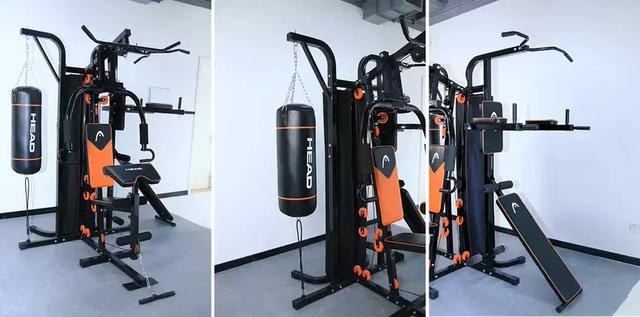 三人站综合器械怎么用_三人站综合训练器安装_三人站健身器材使用图解