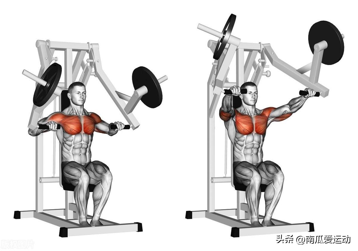 高效胸肌打造动作_综合训练器 胸肌_胸肌训练动作