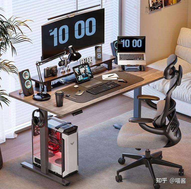 可升降电脑桌推荐_人体工学桌选购_家用跑步机什么牌子好