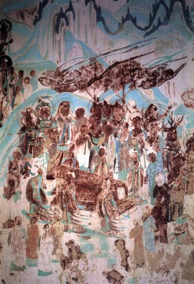 敦煌壁画崇高与优雅_敦煌壁画艺术美学风格_敦煌壁画特点